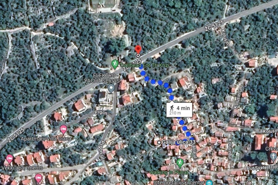 Charming Studio Apartment At House Rustica With Terrace And Nearby Parking Punat Esterno foto